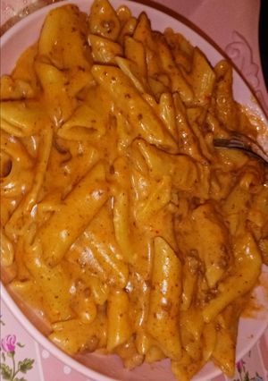 صورة لوصفة بينك باستا