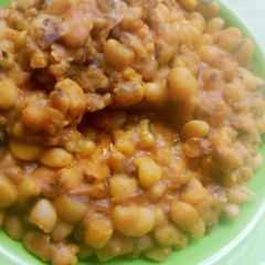 A picture of Beans porridge.
