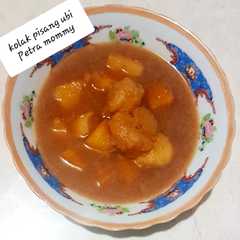 A picture of Kolak pisang ubi jalar Petra mommy.