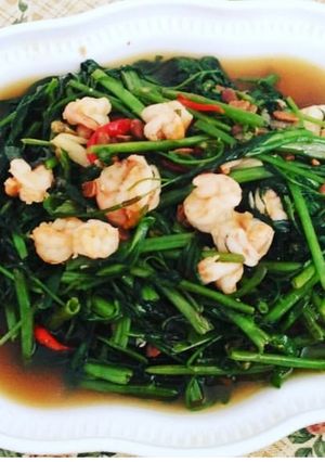 Foto resep Cah Kangkung Udang Tauco