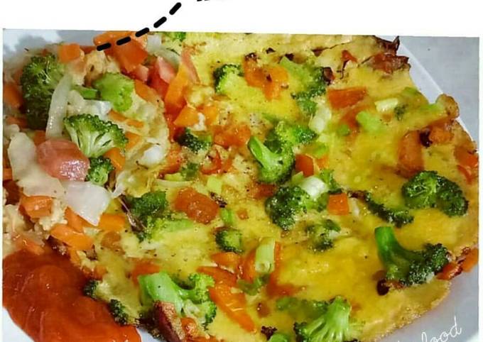 Resep Brokoli Sayur Omelet Healthy Omellete Untuk Diet Oleh Kartika Pradana Cookpad