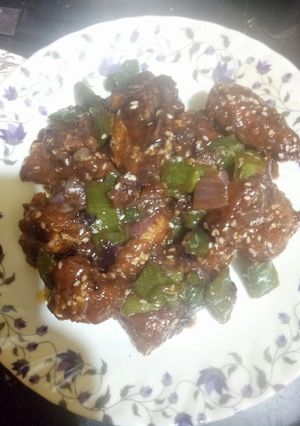 A picture of Fish chilli.
