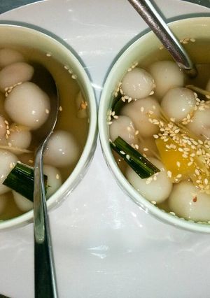 Hình của món Chè trôi nước mini.