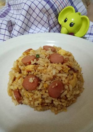Foto resep Nasi Goreng Sosis