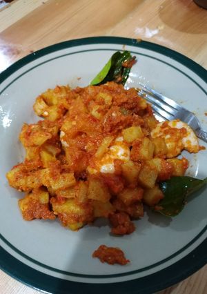 Foto resep Sambal goreng kentang