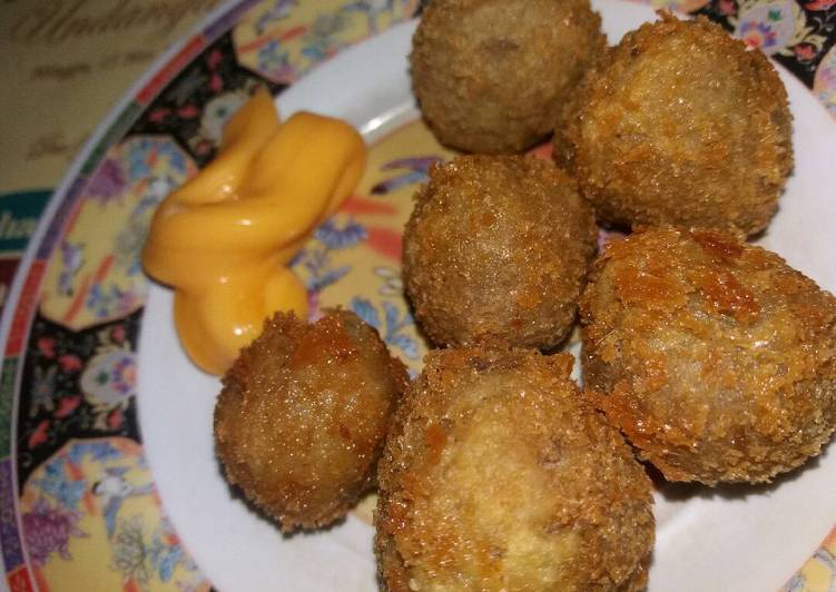 Langkah Mudah untuk meracik Baso Ikan Goreng Krispi, Lezat Sekali