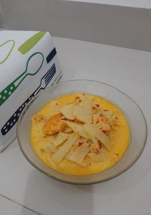 Foto resep Gulai Rebung Udang