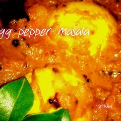 A picture of Egg pepper masala.