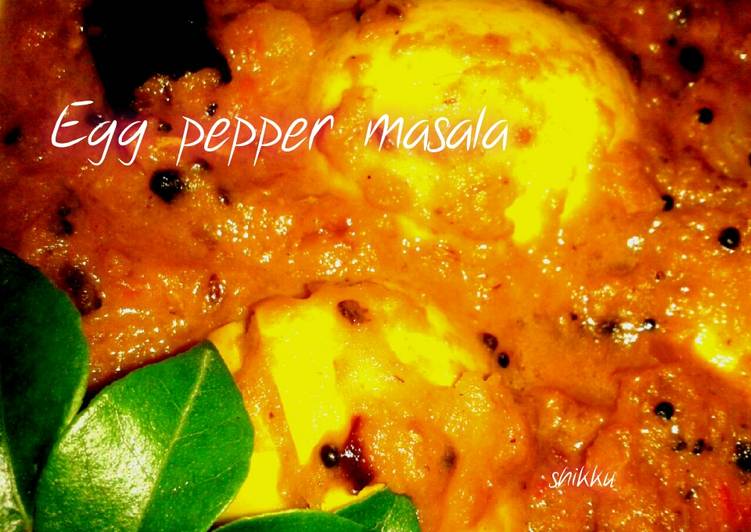 Recipe of Homemade Egg pepper masala