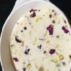 A picture of Kesar Sevainyan Kheer.
