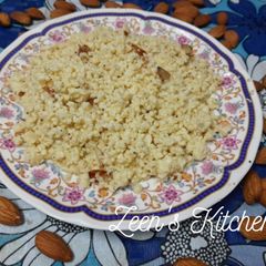 A picture of Split Milk Halwa.
