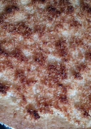 Una foto de Típica tarta de coco