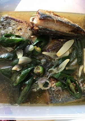 Foto resep Ikan kembung kuah cabe ijo/tauco