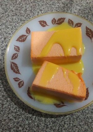 Una foto de Gelatina de mandarina