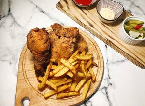 Hình của món Gà rán KFC.