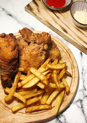 Hình của món Gà rán KFC.