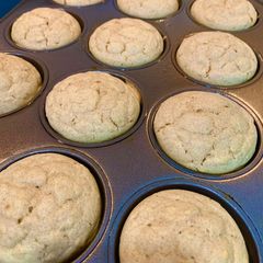 A picture of Healthy eggnog muffins.