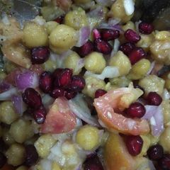 A picture of Chana chat.