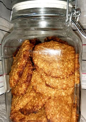 Barackos-diós zabkeksz tojás nélkül recept fotója