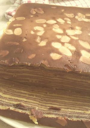 Foto resep Lapis legit almond