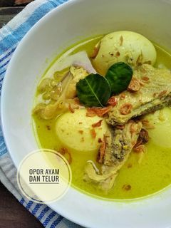 Foto resep Opor Ayam dan Telur