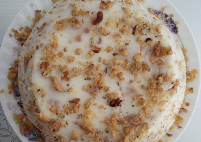 Торт Нежность со сметанным кремом, пошаговый рецепт с фото