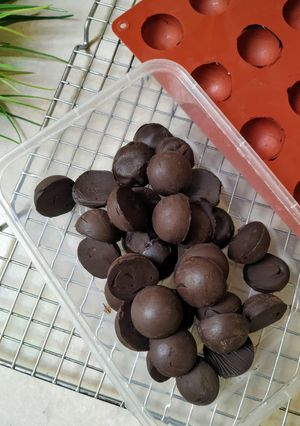 Foto resep Chocolate Ganache Untuk Isian Roti/Cookies