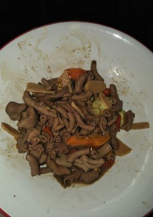 Foto resep Oseng Mercon Usus Petai
