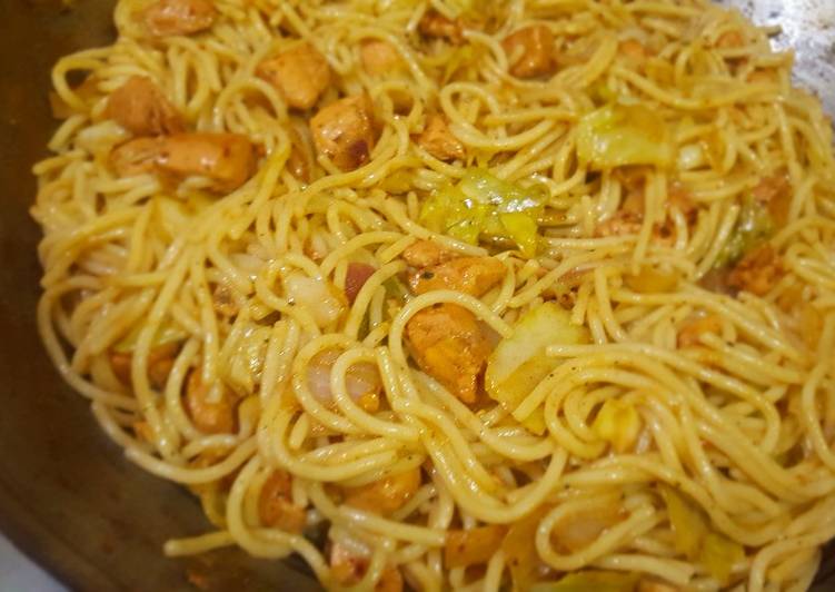 Steps to Prepare Award-winning Chicken Spaghetti 😍