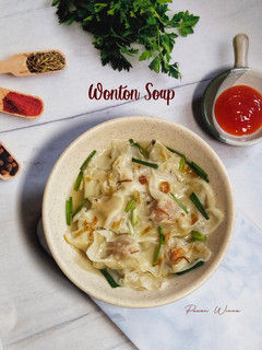 Foto resep 676. Wonton Soup