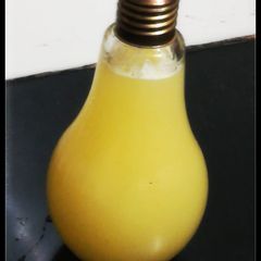 A picture of Mosambi juice.