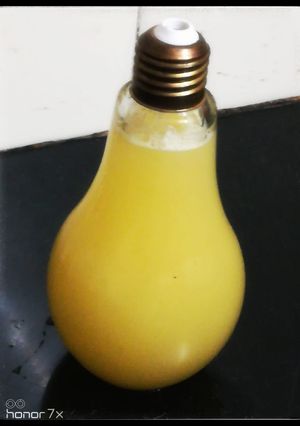 A picture of Mosambi juice.