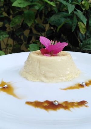 A picture of Egg Pudding(Leche Flan) 🍮❤️.