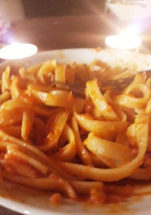 Paradicsomos tészta recept fotója