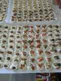 Canapés de palmitos