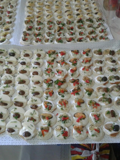 Una foto de Canapés de palmitos