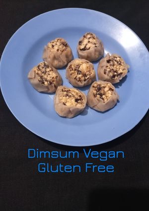Foto resep Dimsum Vegan Gluten Free