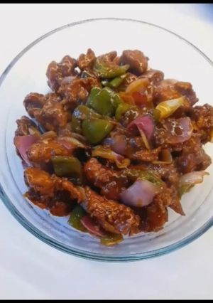 A picture of Chilli chicken.