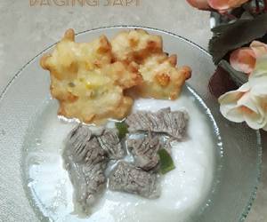 Resep Terbaik Bubur sup daging sapi Mantul Banget Resep Terbaik Bubur sup daging sapi Mantul Banget