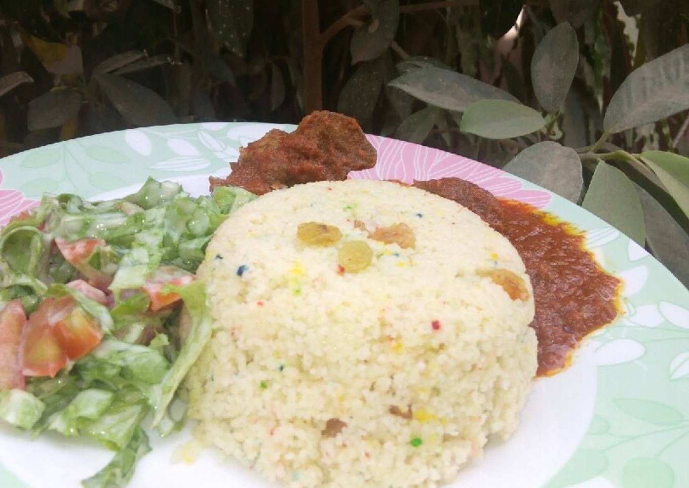 Rainbow cous cous