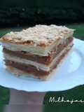 Milhojas con dulce de leche