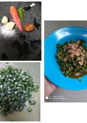 Foto resep Reuceuh kacang panjang