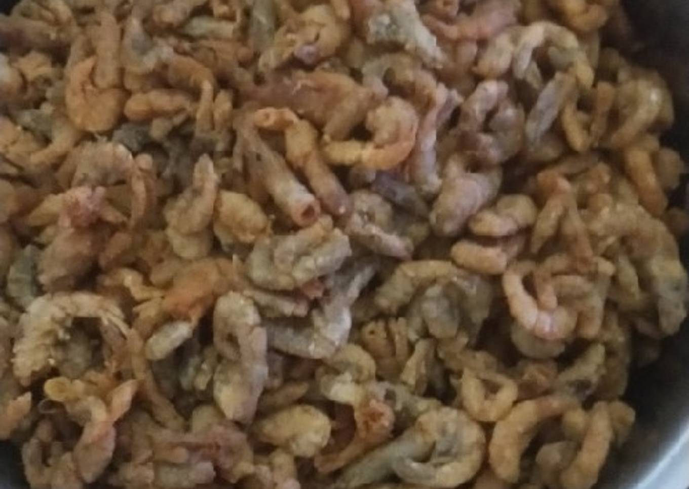 Udang rebon krispi