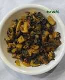 Easy karela onion sabzi with less oil