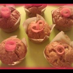 A picture of "Banana & Carrot Muffins - Eggless".
