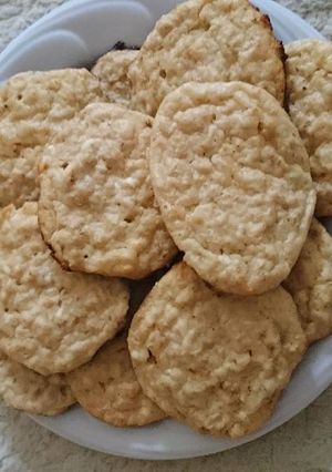 Túrós zabkeksz diétásan recept fotója