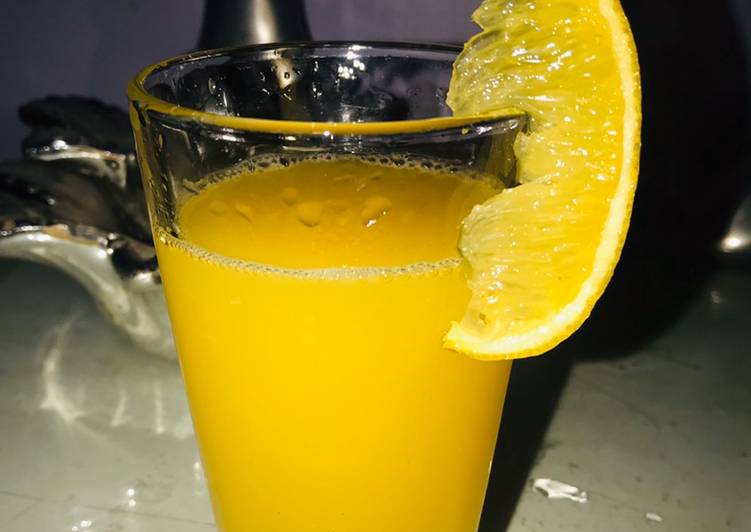 Steps to Prepare Ultimate Orange juice 🍊