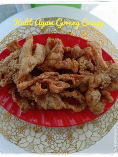 Foto resep Keripik Kulit Ayam Goreng Crispy