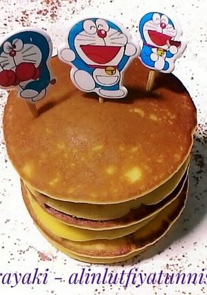 Foto resep Dorayaki - Pasta Kacang Merah
