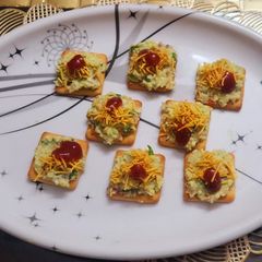 A picture of Avocado Biscuit Canepes.